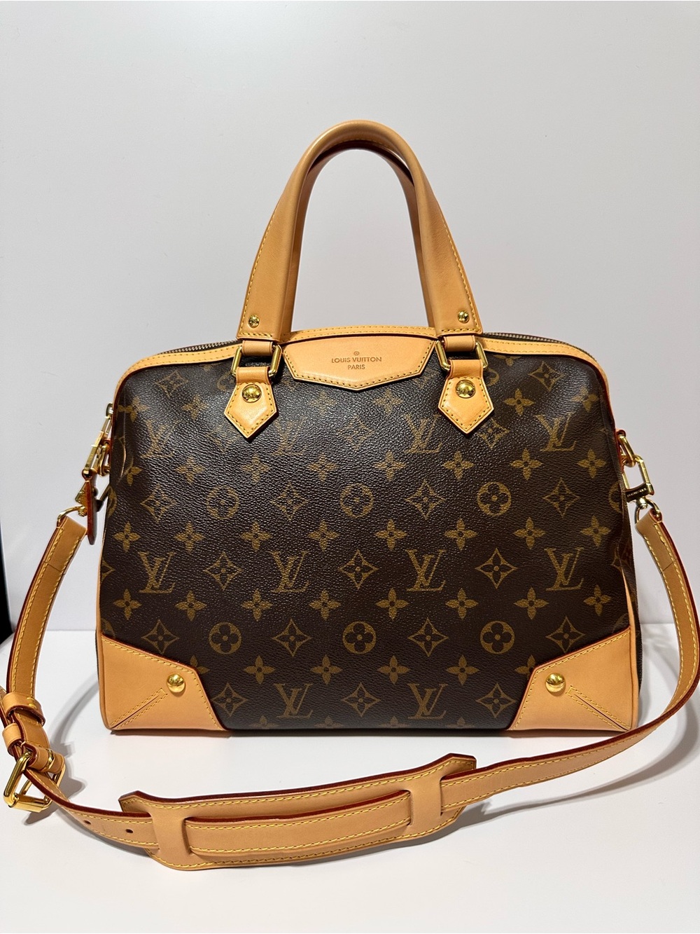 Louis Vuitton ❤️🌟 MB0161 Monogram Retiro PM Bag w/ Detacheable Shoulder Strap⭐️